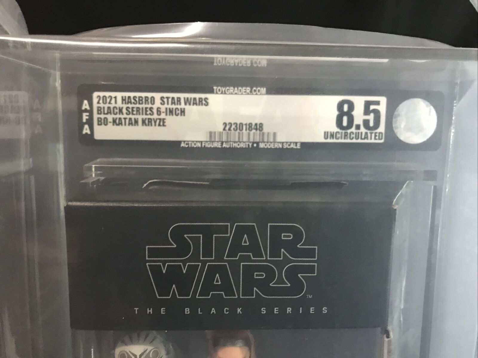 Star Wars The Black Series Bo-Katan Kryze 6-inch AFA Uncirculated 8.5